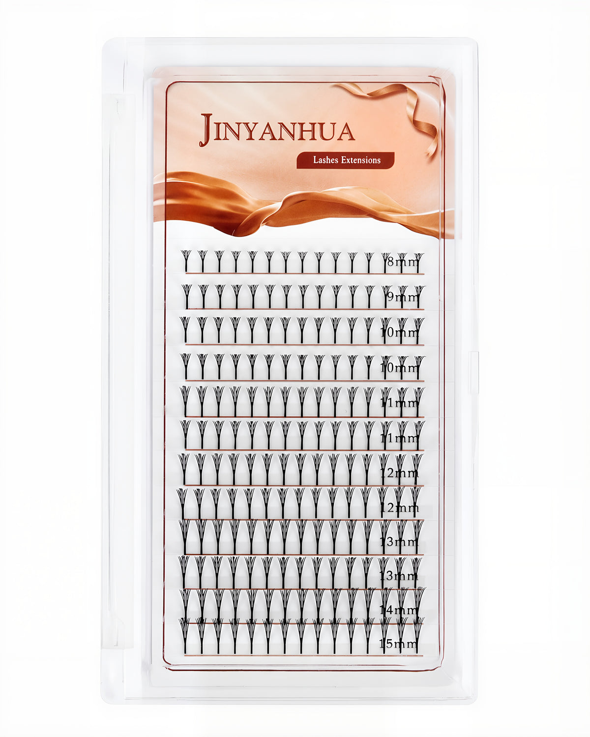 JINYANHUA Mixed Length 8-15mm Lashes-SmallCrescent