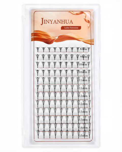 JINYANHUA Mixed Length 8-15mm Lashes-Wing2