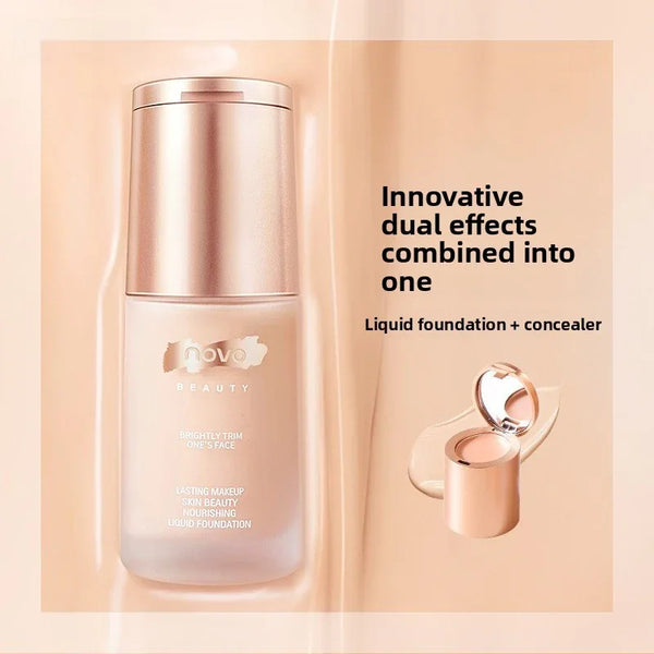 NOVO Hydrating Foundation | Full Coverage & Matte Finish